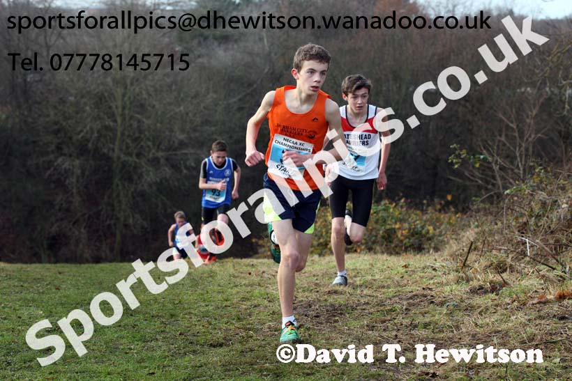 Boys under-13s North Eastern Cross Country, Aykley Heads, Durham. Photo: David T. Hewitson/Sports for All Pics